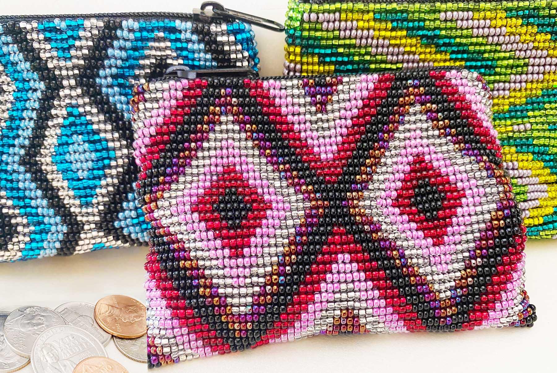 Beaded Coin Purses