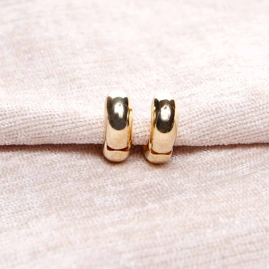 18K Gold Filled Bold & Dainty Hoop Earrings