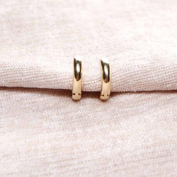 18K Gold Filled Dainty Hoop Earrings