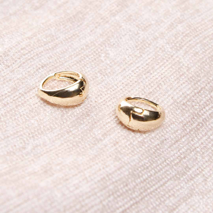 18K Gold Filled Dainty Teardrop Earrings