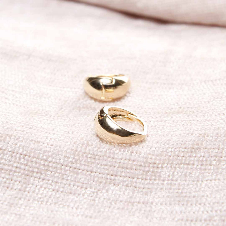 18K Gold Filled Dainty Teardrop Earrings