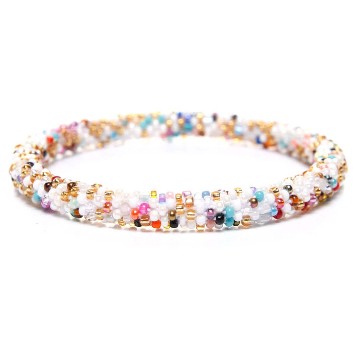 Birthday Batter Confetti  Beaded Bracelet