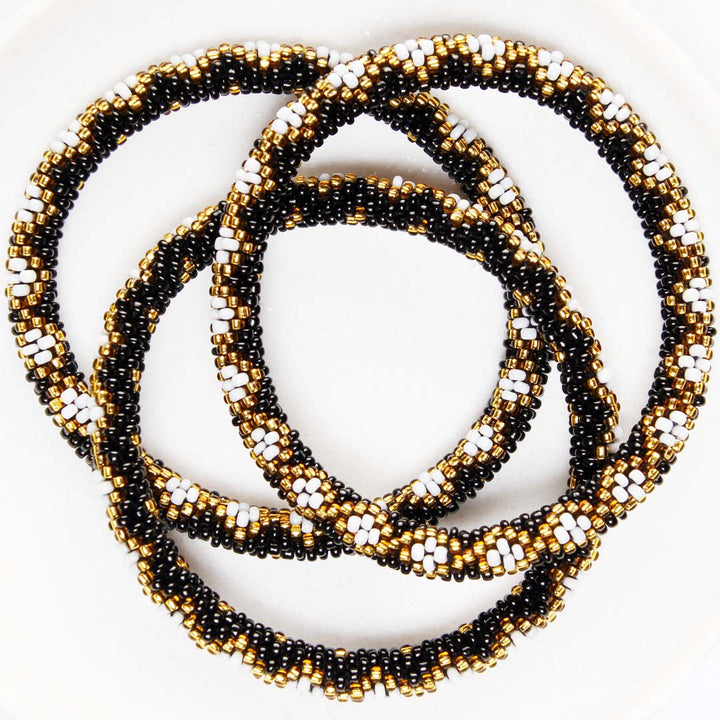 Cafe Vienna Beaded Bracelet Top