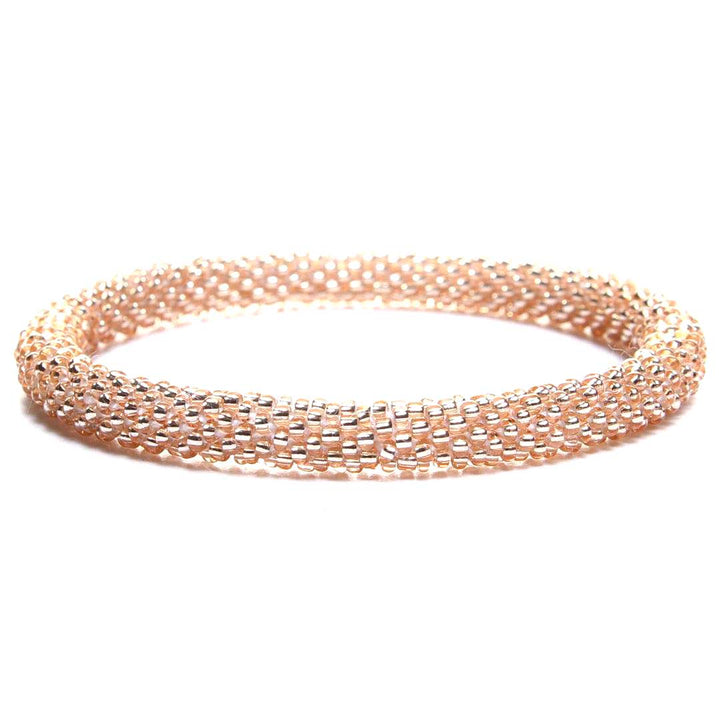 Champagne Sparkles Beaded Bracelet-8 in