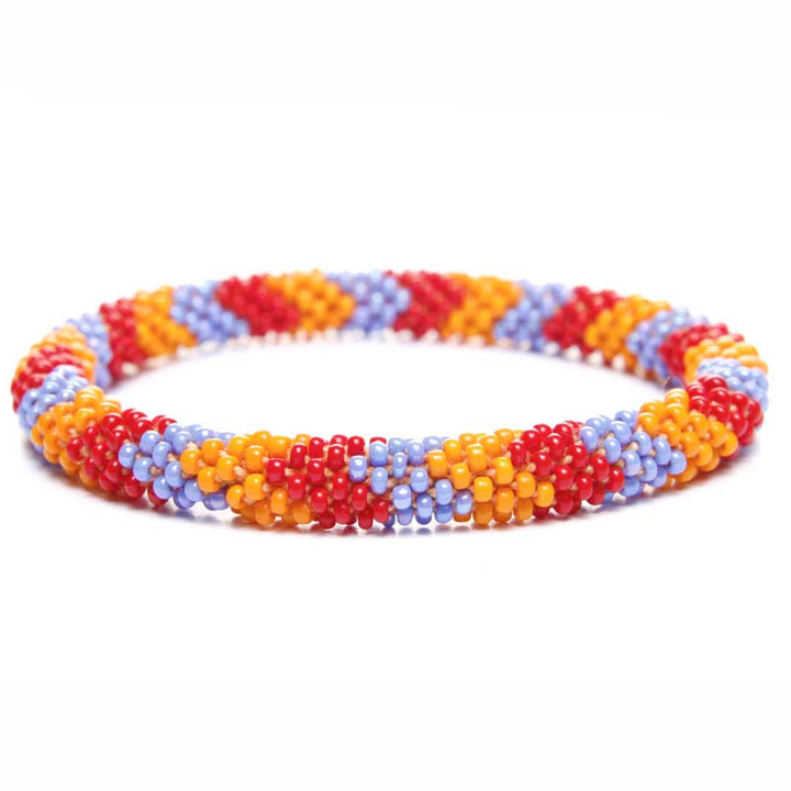 Cherry Citrus Spritzer Beaded Bracelet FRont