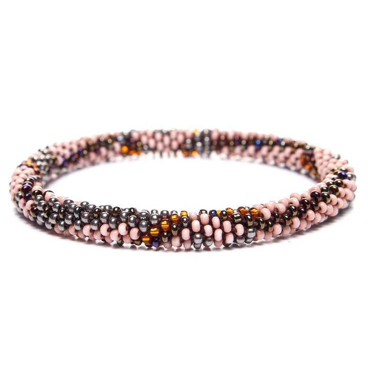 Dusty Blush Canyon Bead Bracelet