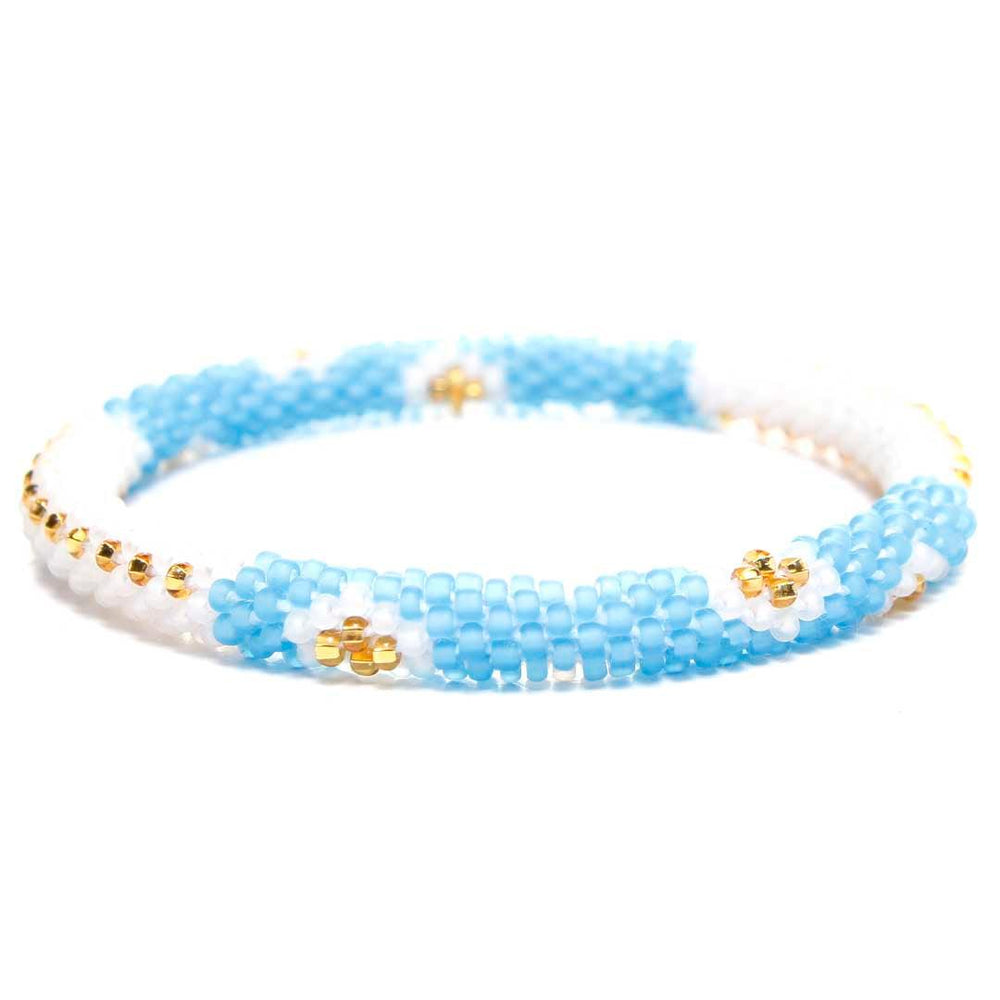 Frosted Oasis Beaded Bracelet