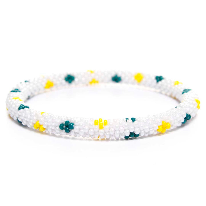 Game Day Cheer - Yellow, Green, White -  7"