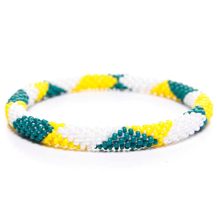 Game Day Fun - Yellow, Green, White -  7"