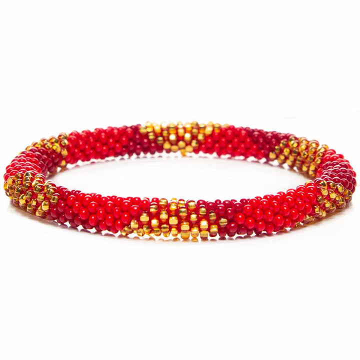 Holiday Spice I Handmade Beaded Bracelets for Women -Front