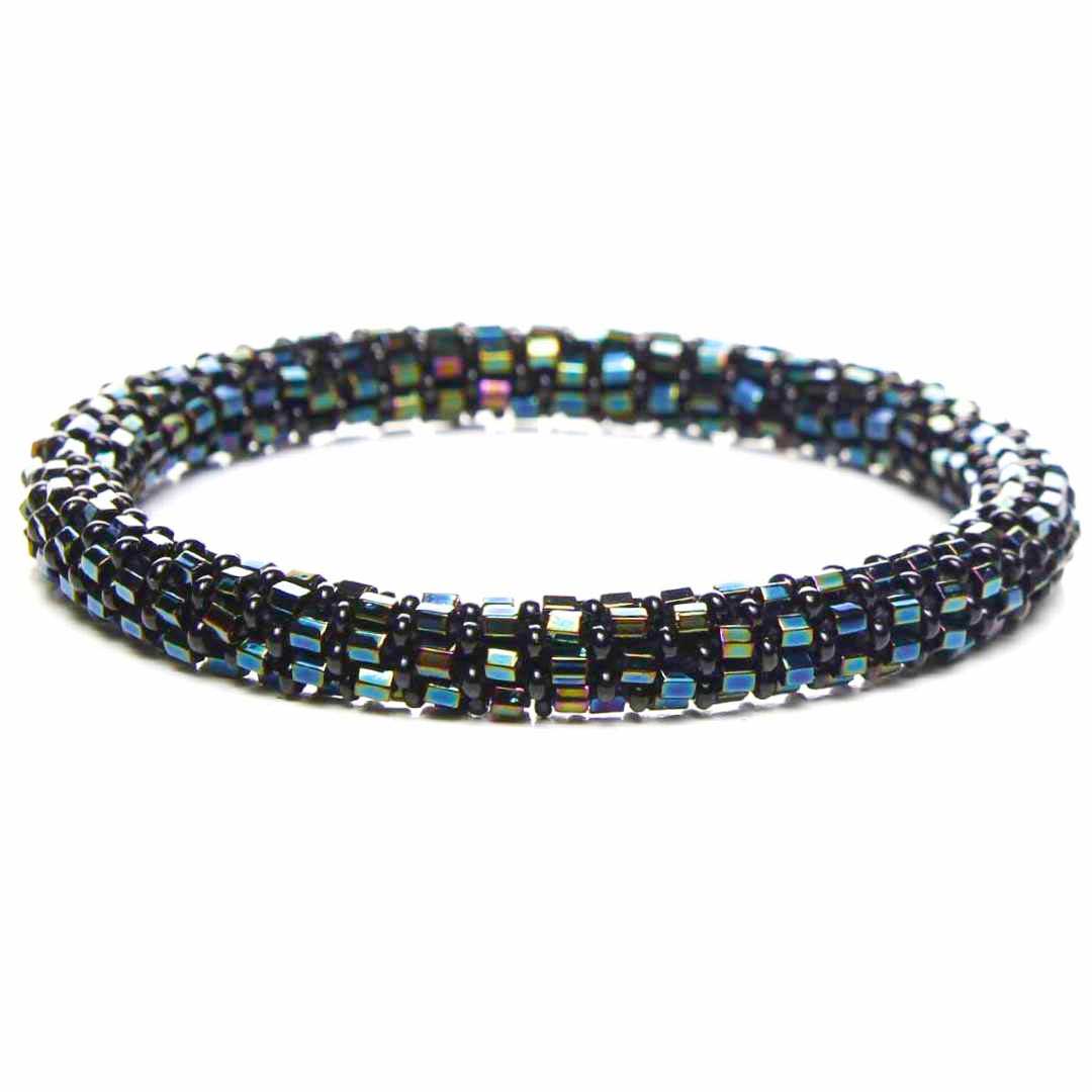 Black and Gold Wrap Bracelets for Women – JewelryByTm