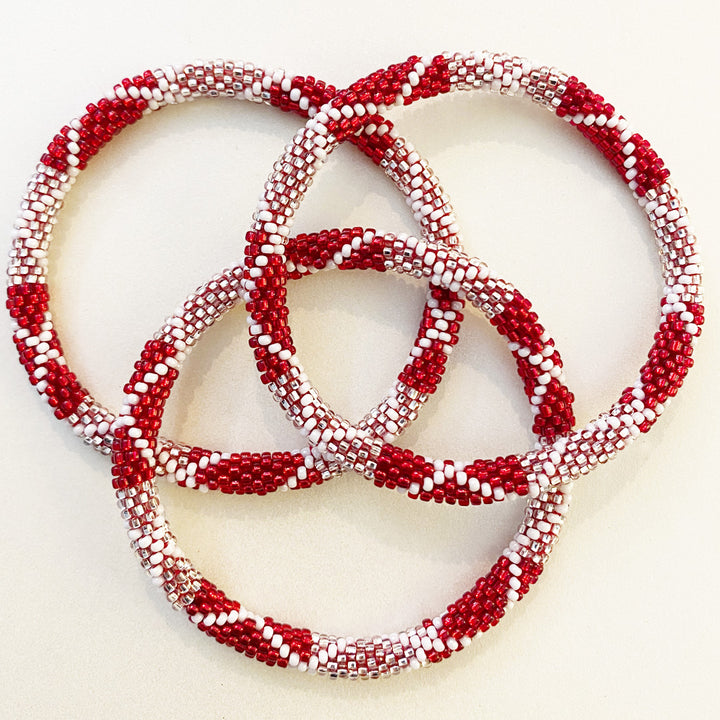 Lovely Criss Cross Stripe - 8"