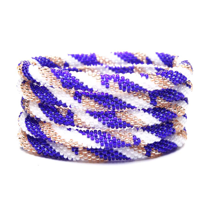 New England Coast Twist Beaded Bracelet-stack