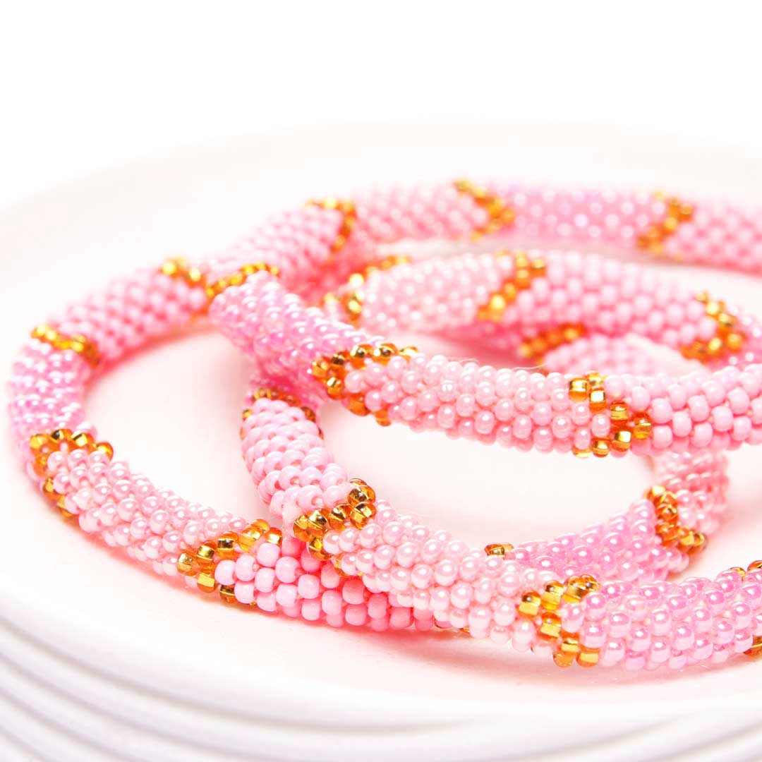 Pink & Amber Honey Sparkles - 7"