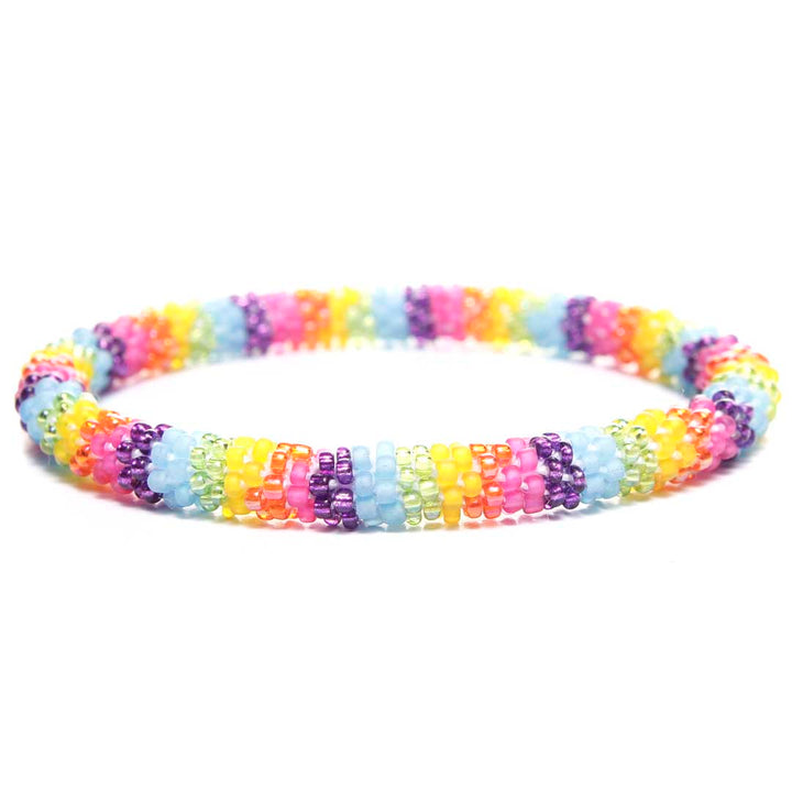 Popsicle Rainbow - Double Stripe - 7"