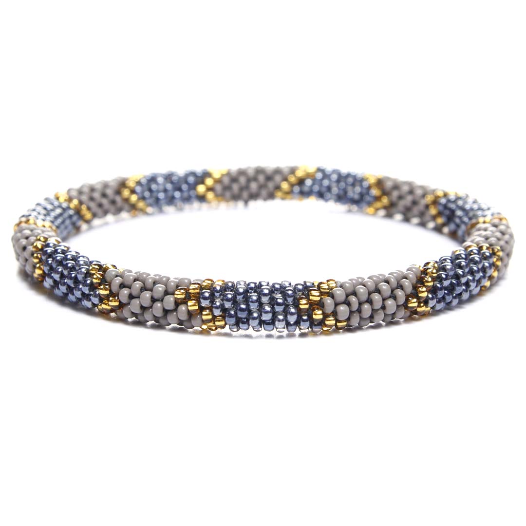 Shadow Gold Beaded Bracelet