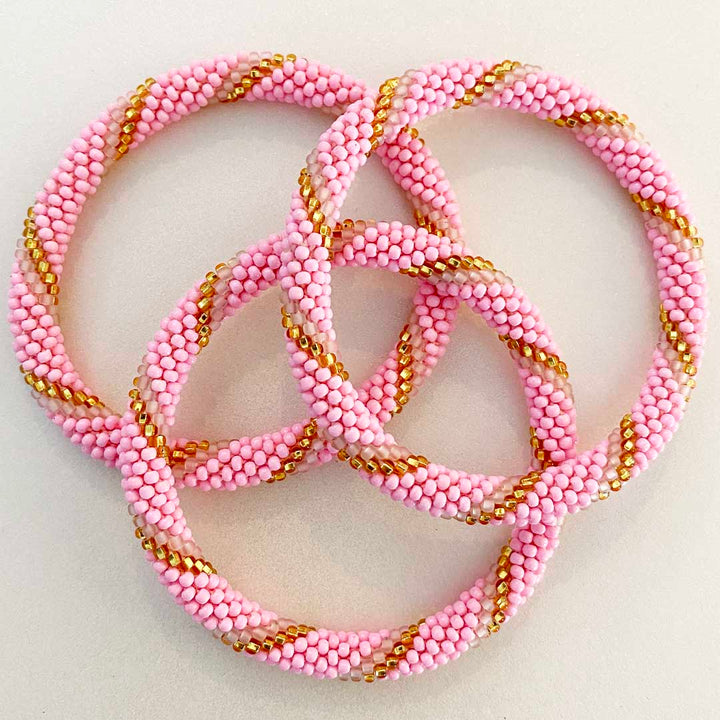 Sparkly Bubble Gum Twist - 7"