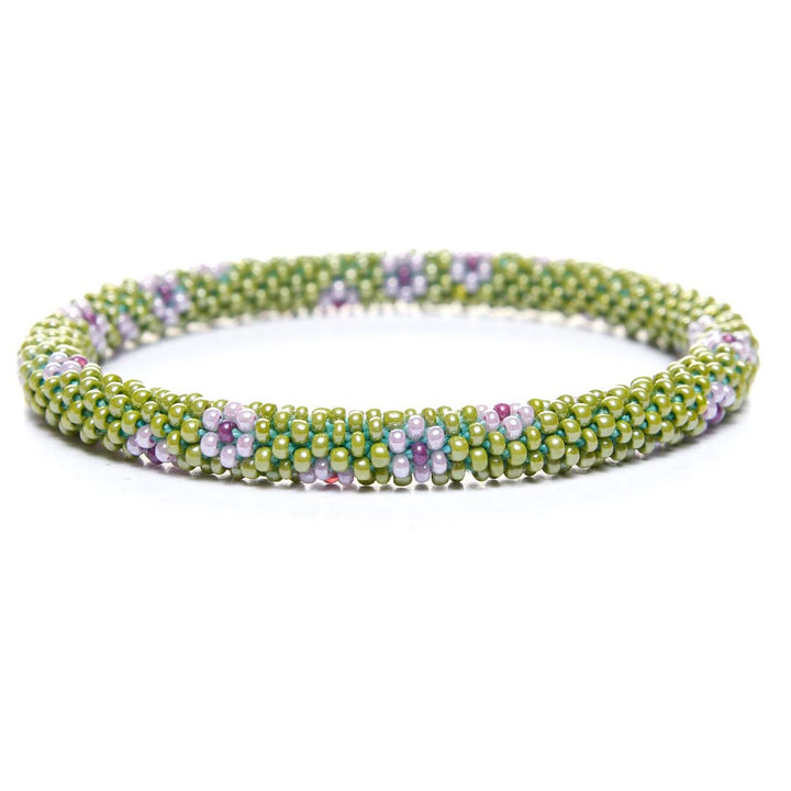 Water Lilies Beaded Bracelet