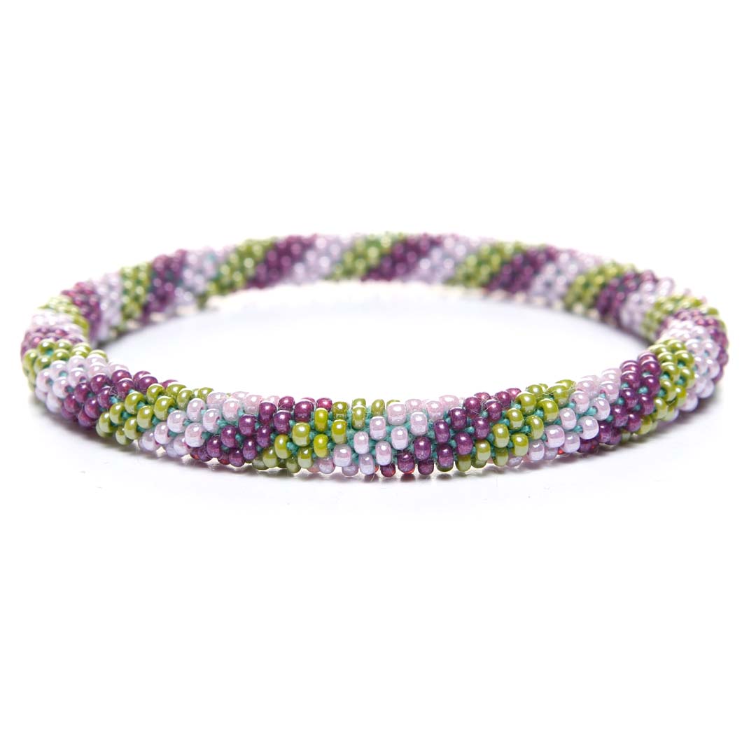 Water Lily Twist Beaded Bracelet