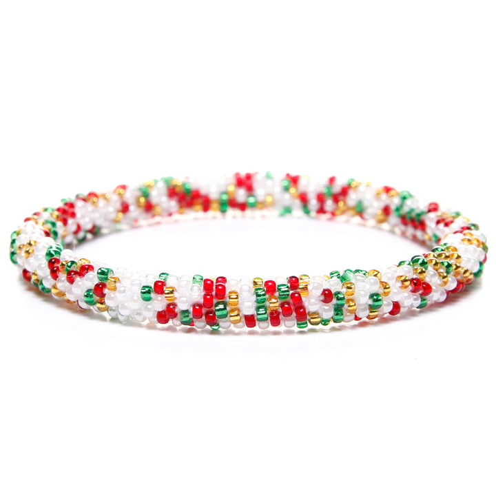 Christmas Brunch Confetti - Dark Red Bead - 6.5"