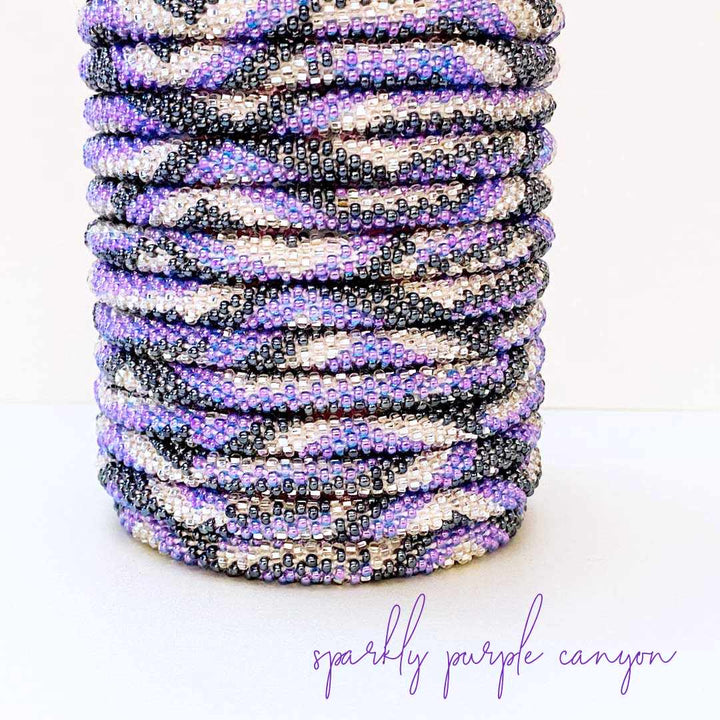 Sparkly Purple Canyon - 8"